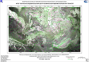 Обзор погодных условий в Сибири за 8-9 января 2026 г.