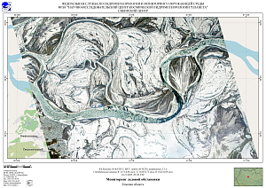 Гидрологическая обстановка на реках Томской области по спутниковым данным за 13-17 ноября 2025 г.
