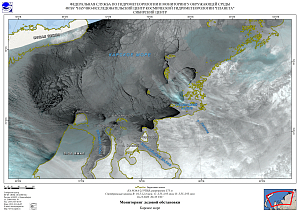 Ледовая обстановка в Карском
море и Море Лаптевых по спутниковым данным за 13-20 декабря 2025 г.