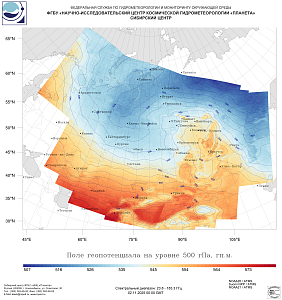Обзор погодных условий в Сибири за 1-2 ноября 2025 г.