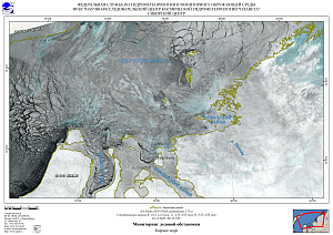 Ледовая обстановка в Карском
море и Море Лаптевых по спутниковым данным за 22-29 декабря 2025 г.