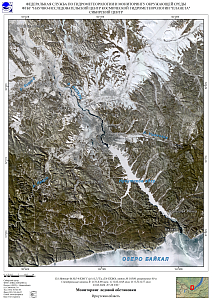 Гидрологическая обстановка на реках Иркутской
области
по спутниковым данным за 17-23 февраля 2026 г.