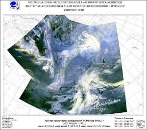 Обзор погодных условий в Сибири за 6-7 ноября 2025 г.