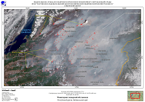 Особенности пожароопасного сезона 2025 года на
территории Сибири по результатам спутникового мониторинга